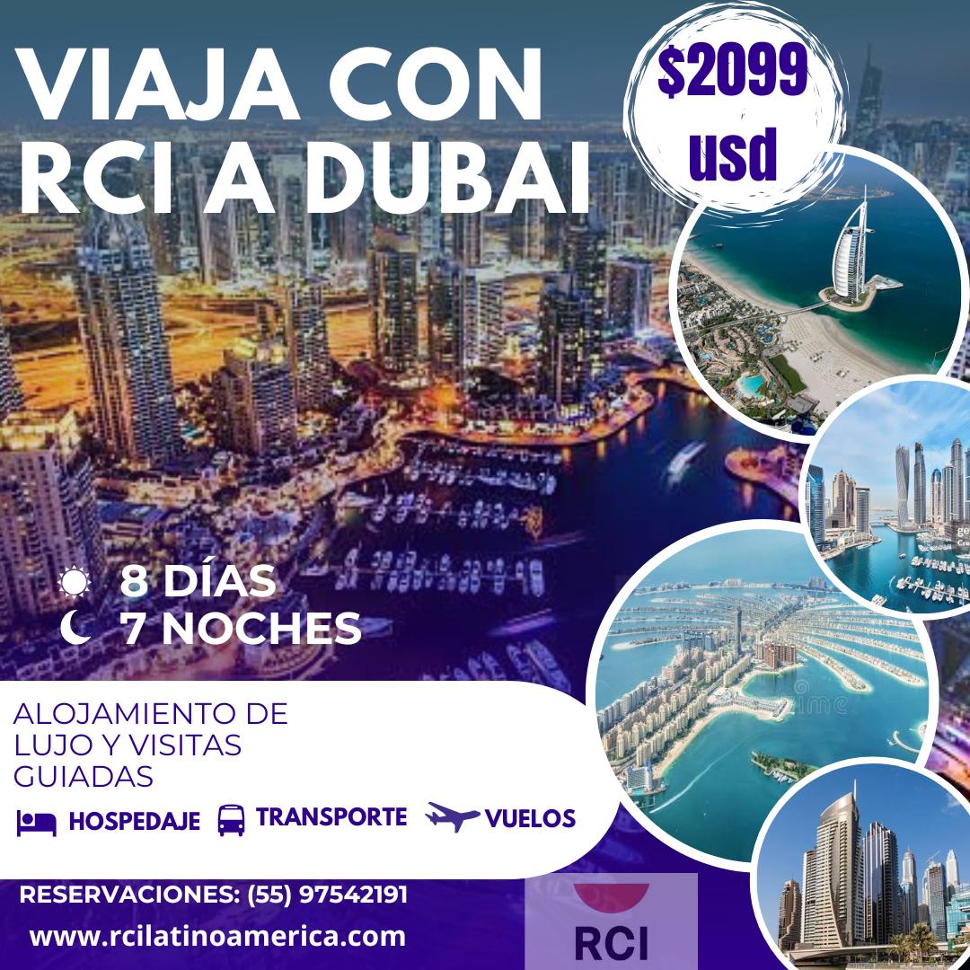 Dubái - 8 días 7 noches desde $2099 USD