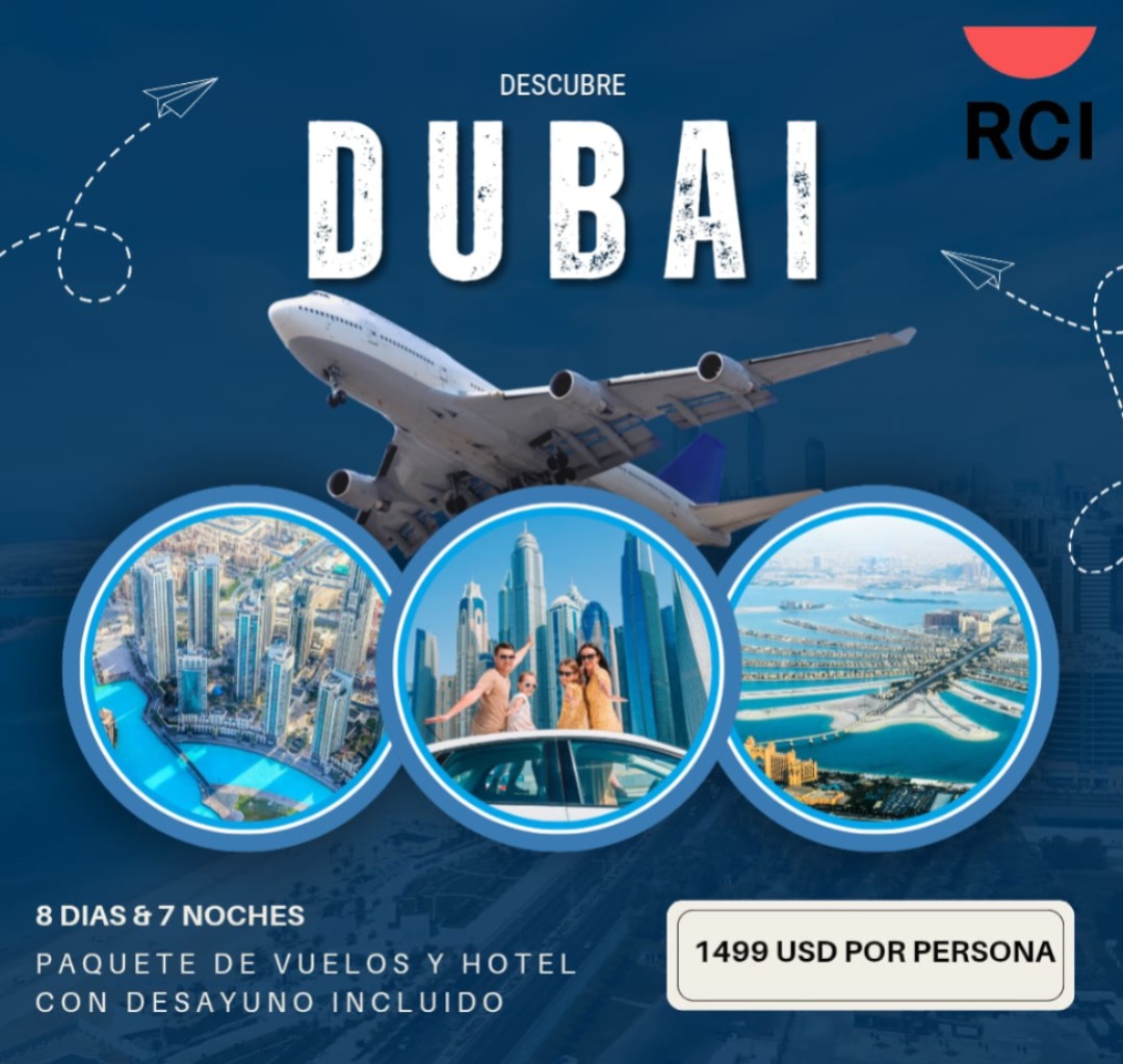 Descubre Dubái — 8 días / 7 noches, desayuno y vuelos