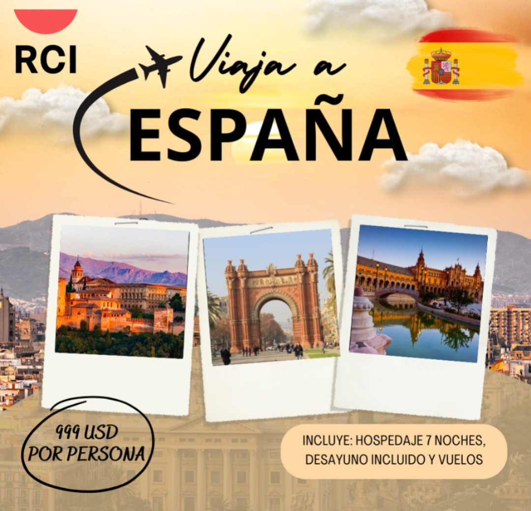 Viaja a España — 7 noches, desayuno y vuelos